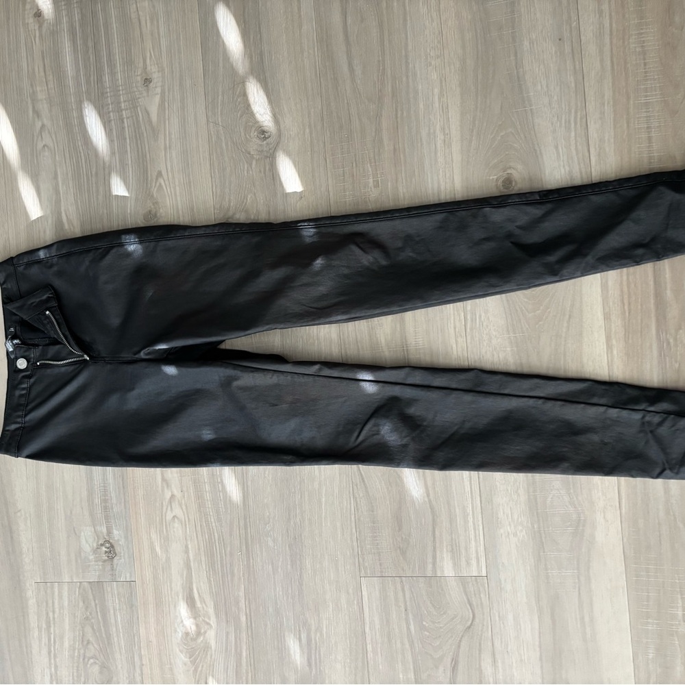 Misguided  skinny leather pants